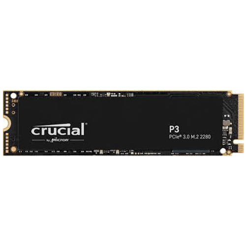 Crucial PC 500GB PCIe 3.0 NVMe M.2 SSD